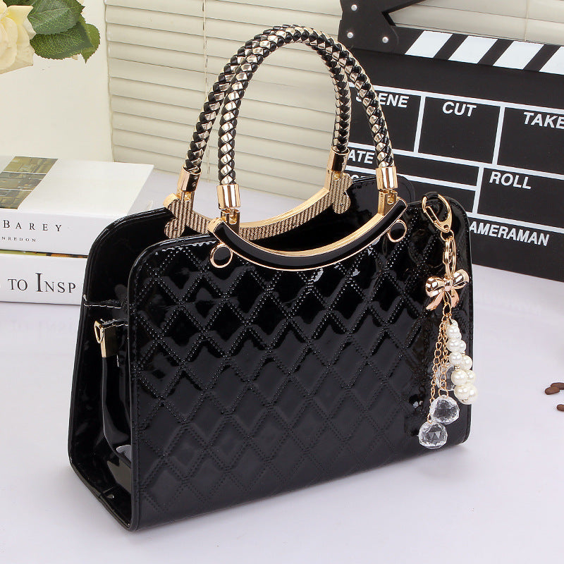 Lingge Shoulder Bags Women Handbags Messenger Bag