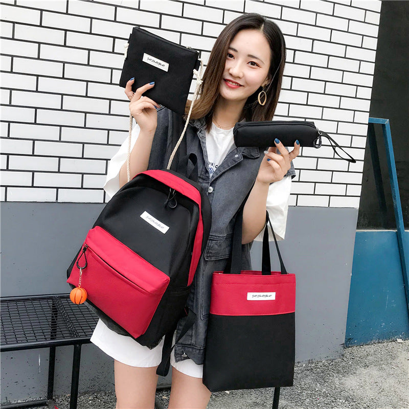 4-piece backpack backpack