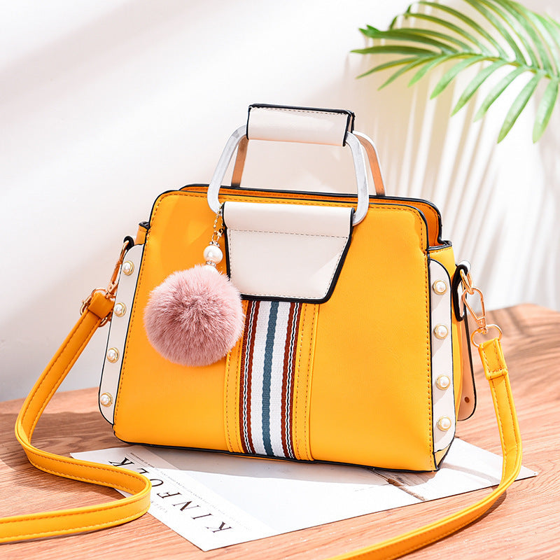 PU Leather Shoulder Messenger Handbag