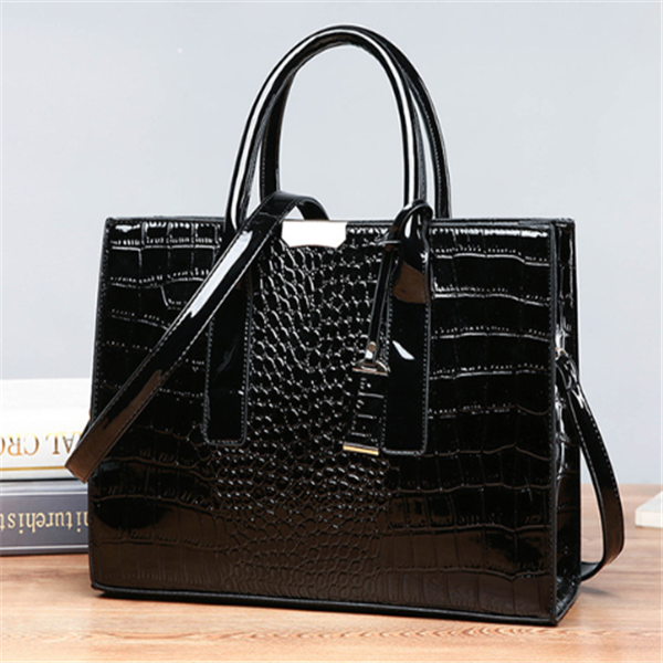 Diagonal cross bag Solid color stone tote bag