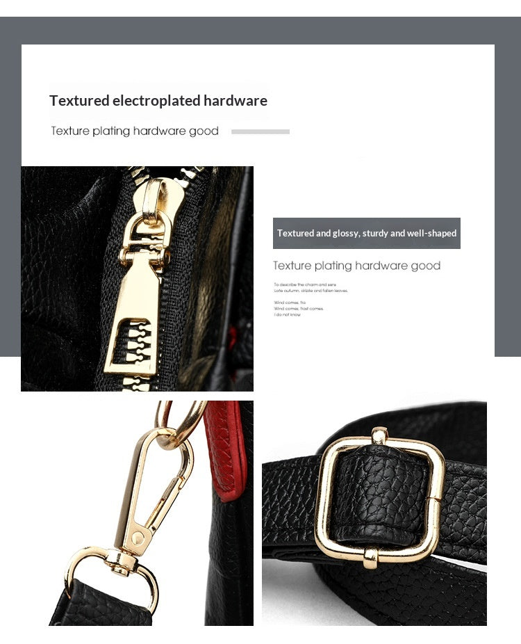 Trendy Tote Handbag Chic Letter Embossing Womens