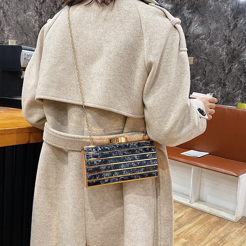 Women's High-end Patch Acrylic Evening Bag