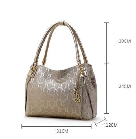 Spring And Summer Hot Sale Leather Handbags European And American Fashion Ladies Handbags Fashion Shoulder Bags One Drop Shipping