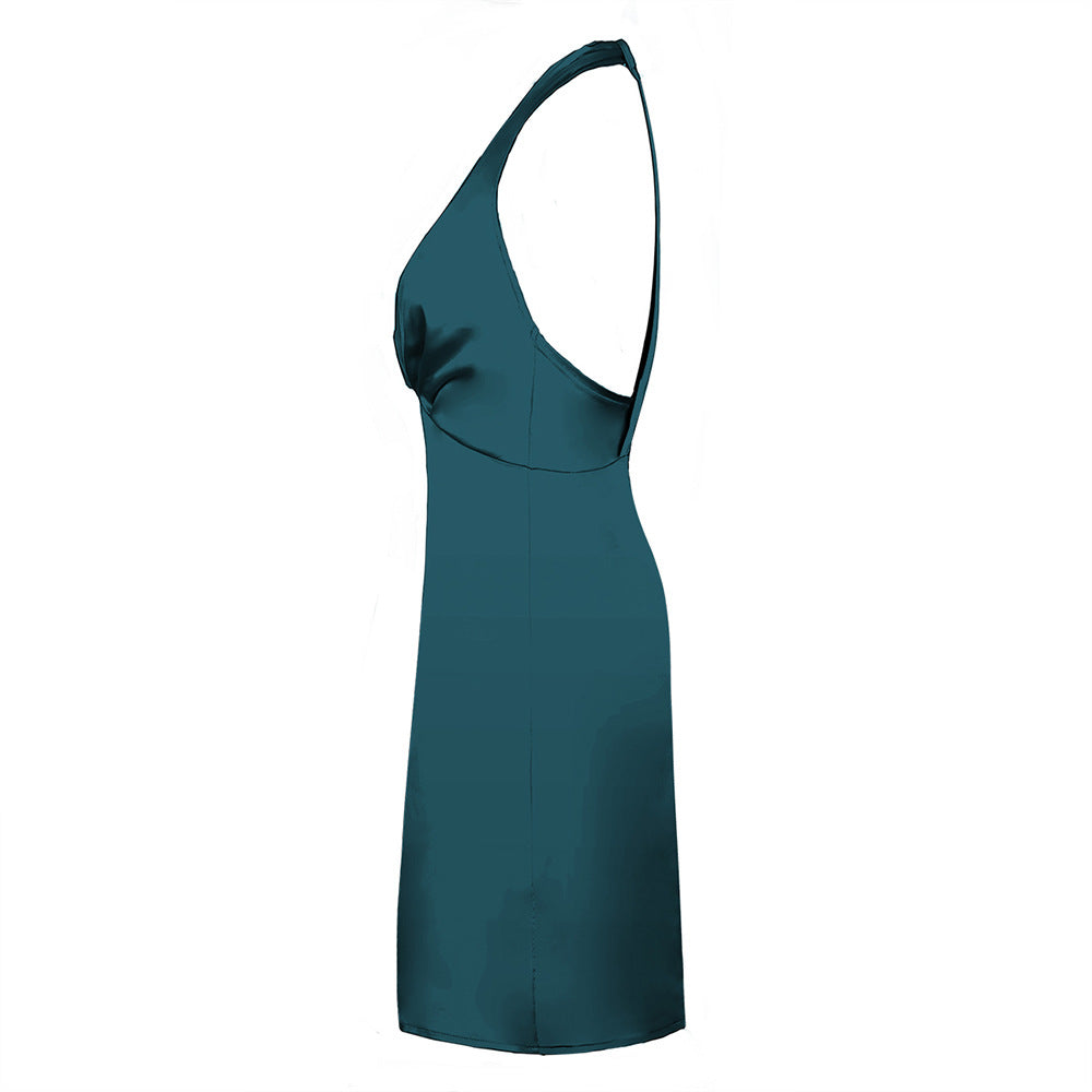 Women's Spring Dress Women's Backless Dress Women