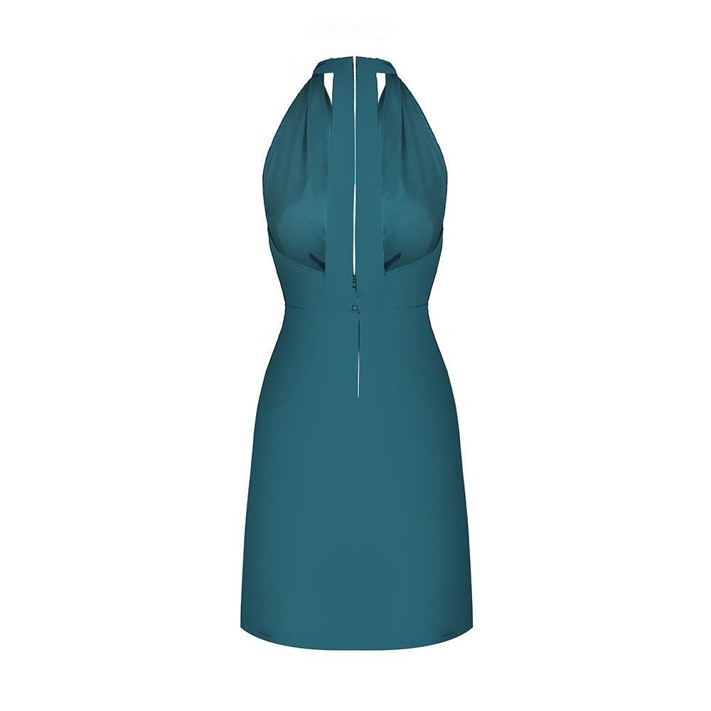 Women's Spring Dress Women's Backless Dress Women