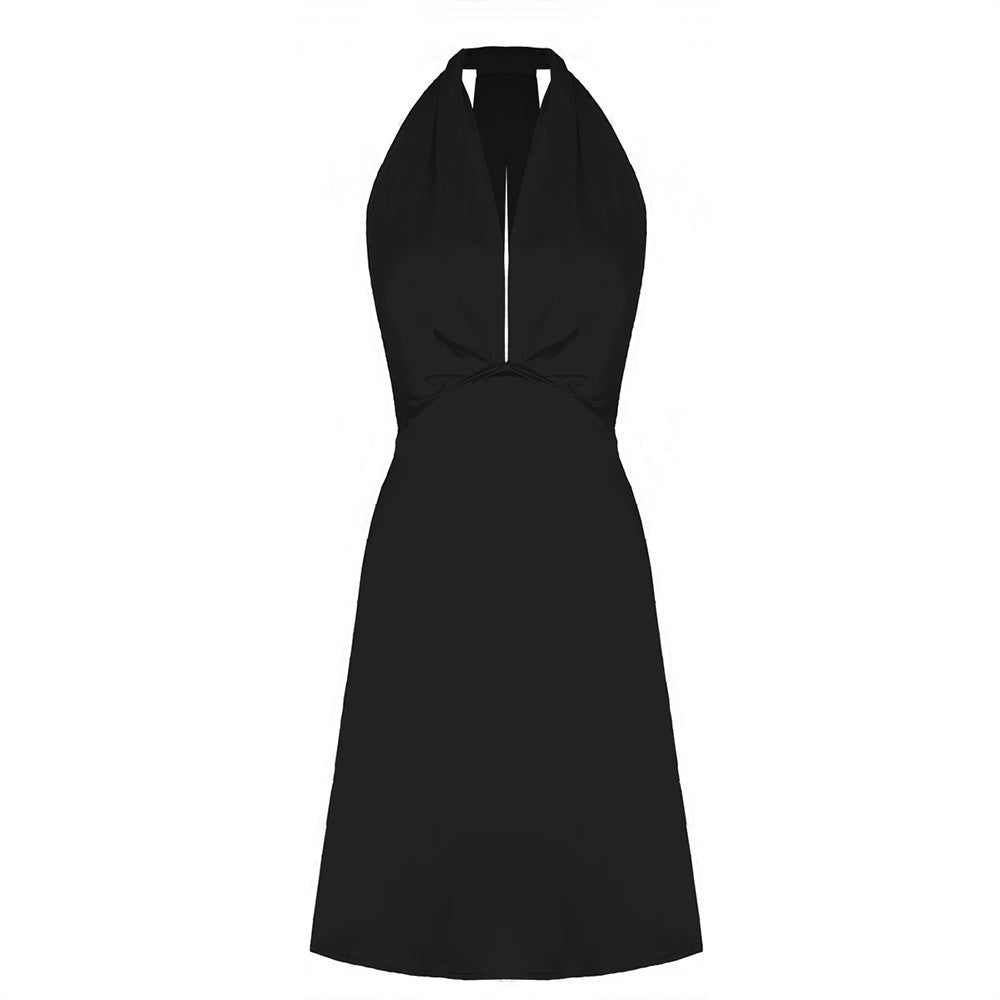 Women's Spring Dress Women's Backless Dress Women