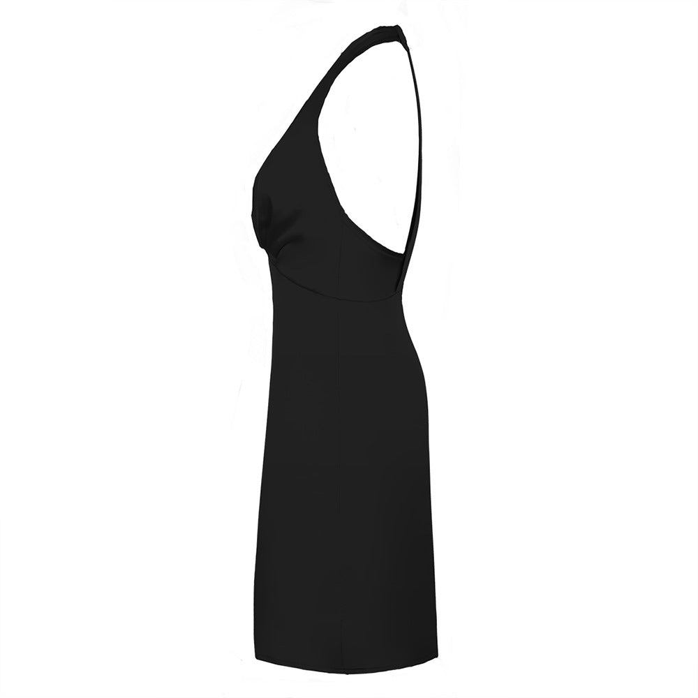 Women's Spring Dress Women's Backless Dress Women