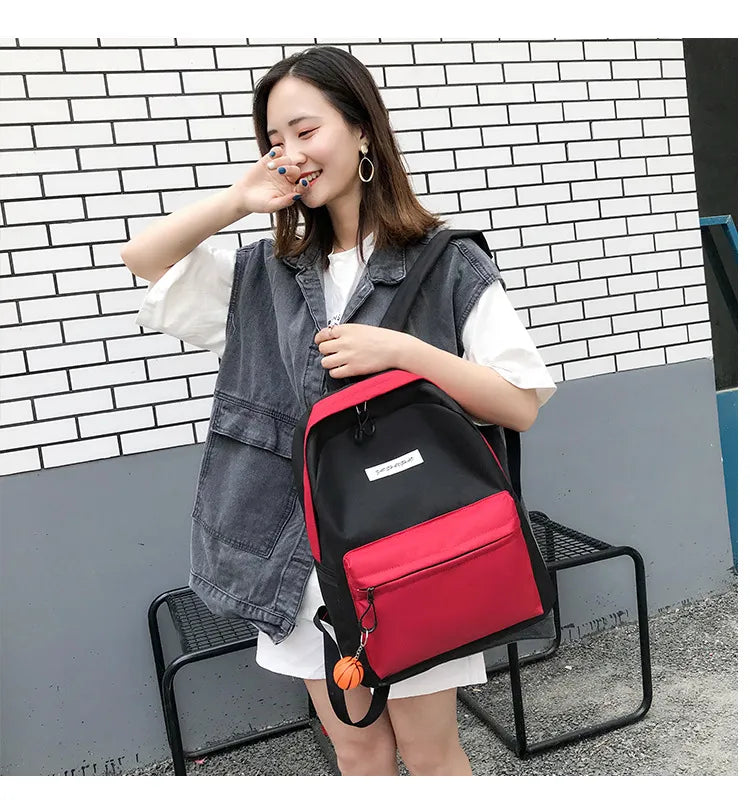 4-piece backpack backpack