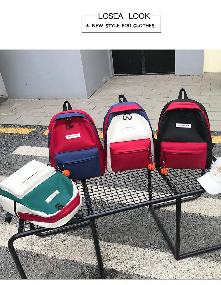 4-piece backpack backpack