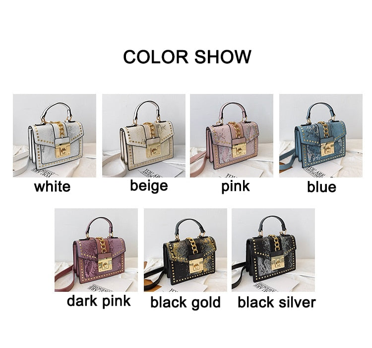Fashion Alligator Women Shoulder Bags