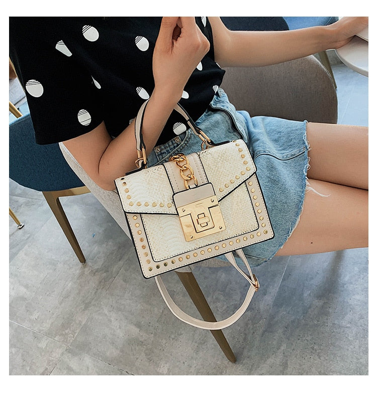 Fashion Alligator Women Shoulder Bags
