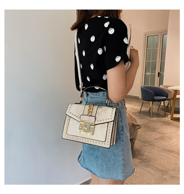 Fashion Alligator Women Shoulder Bags