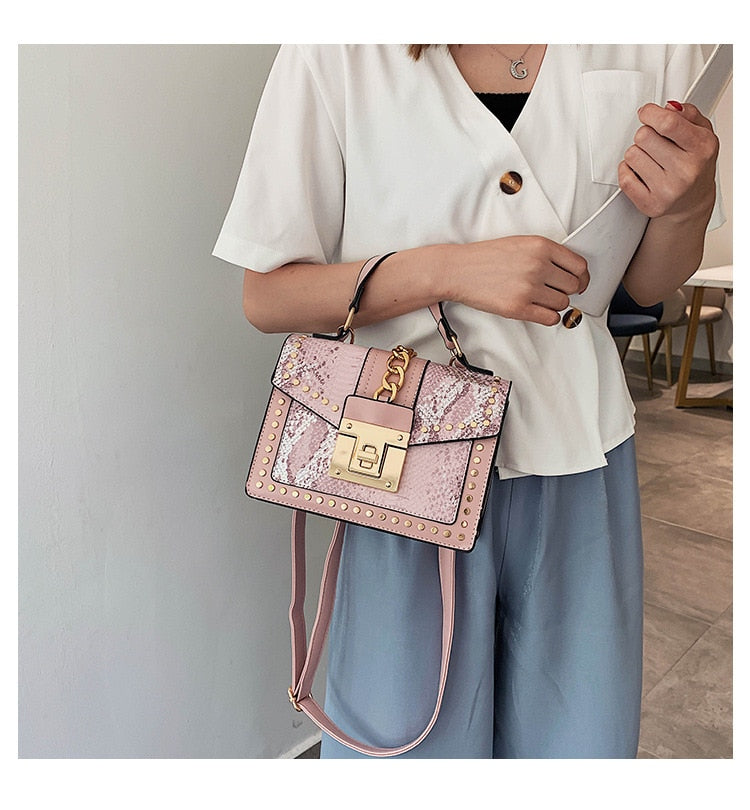Fashion Alligator Women Shoulder Bags