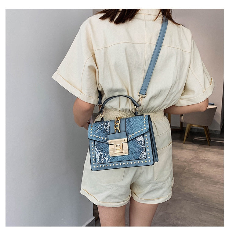 Fashion Alligator Women Shoulder Bags