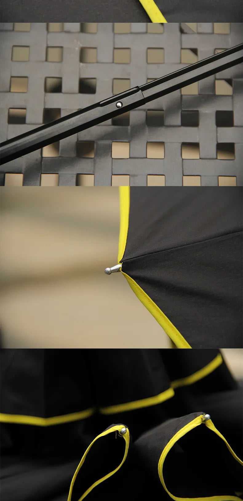 Double fold oversized umbrella