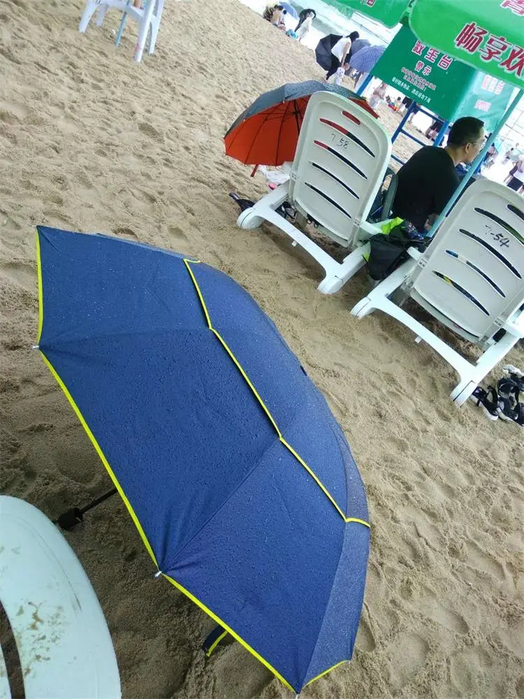 Double fold oversized umbrella