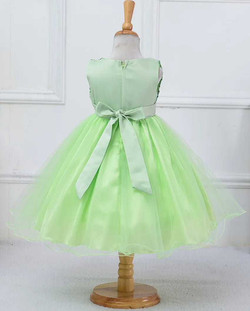 Baby Sequin Dress Flower Girl Wedding Princess Dress