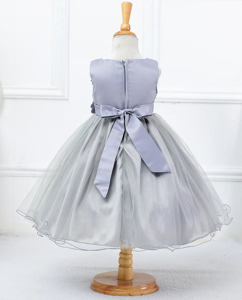 Baby Sequin Dress Flower Girl Wedding Princess Dress