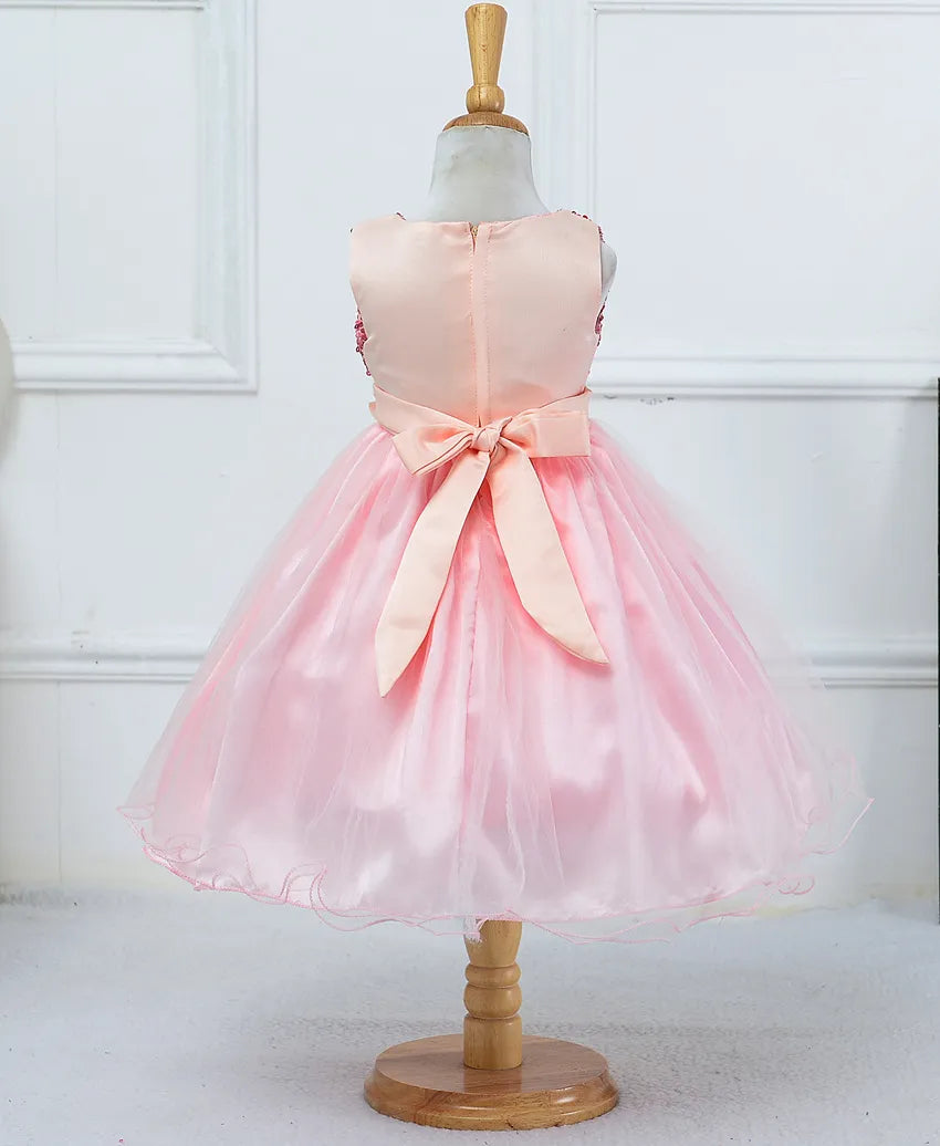 Baby Sequin Dress Flower Girl Wedding Princess Dress