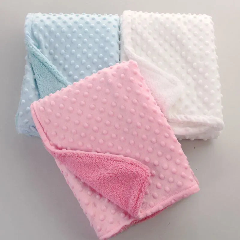 Polar Dot Baby Blanket Blanket Newborn Baby Swaddle Wrap Envelope Bebe Wrap Newborn Baby Bedding Blanket