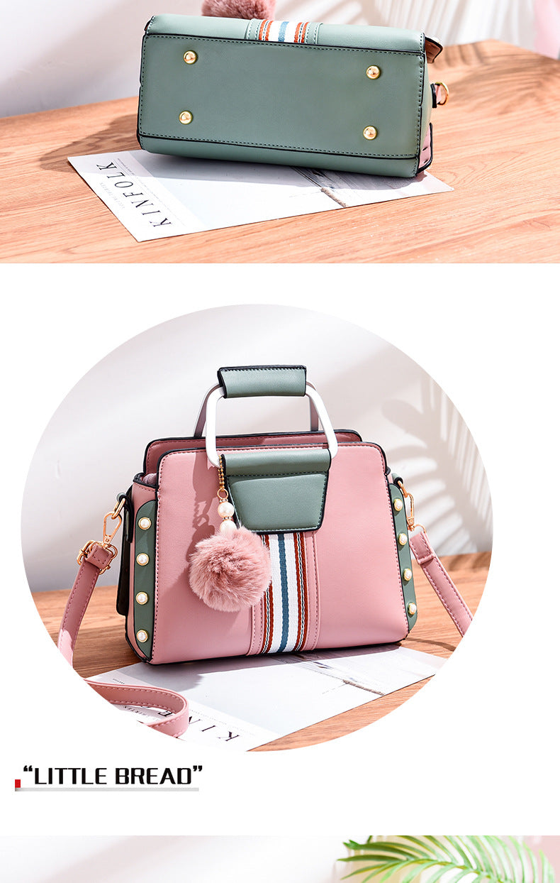 PU Leather Shoulder Messenger Handbag