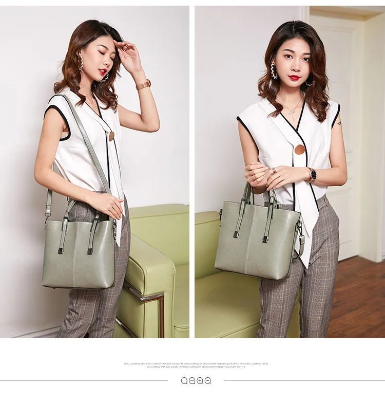 Women's simple fashion handbags