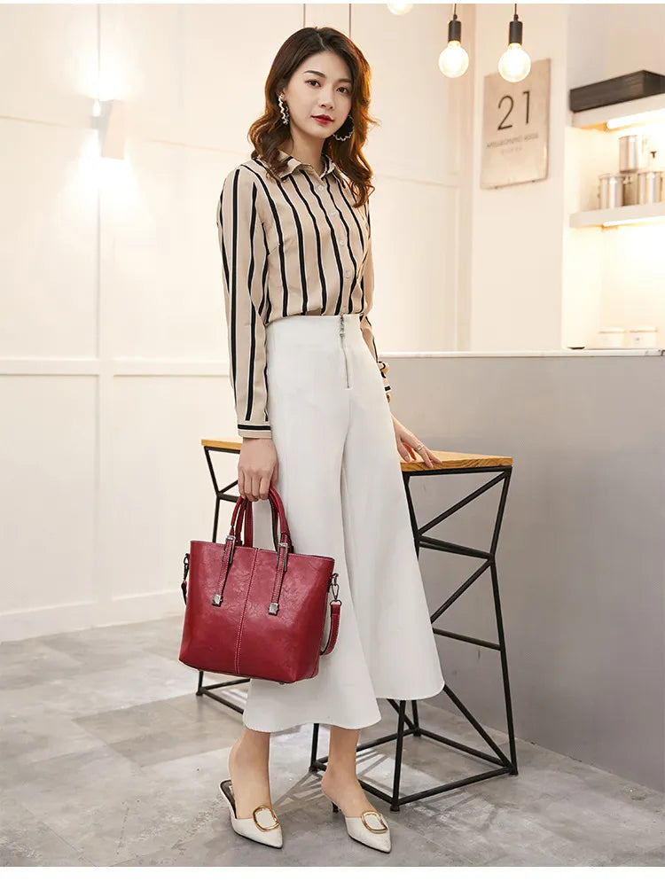 Women's simple fashion handbags