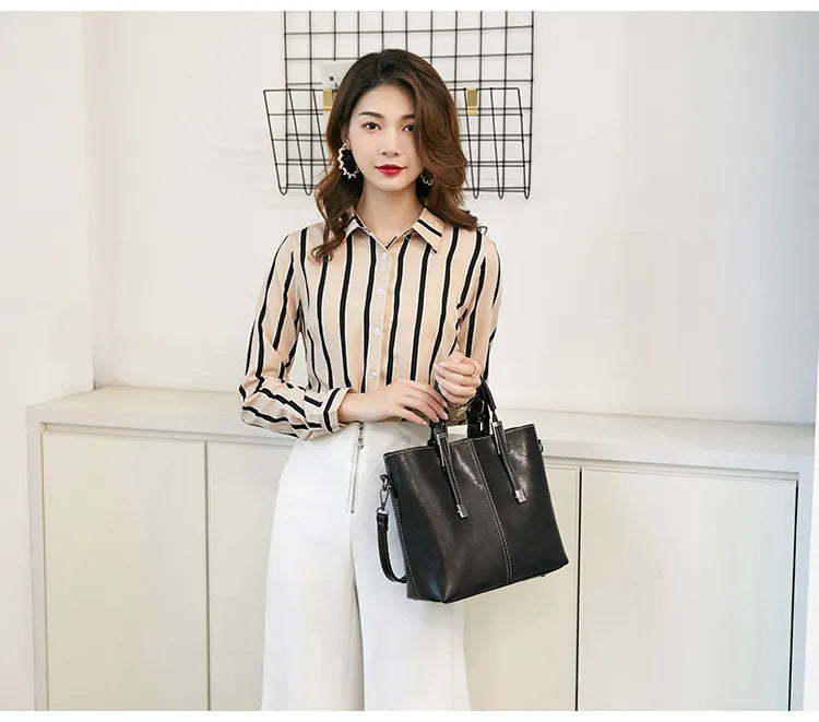 Women's simple fashion handbags