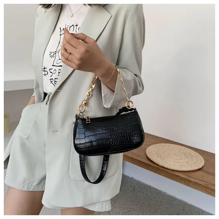 One shoulder armpit bag for women