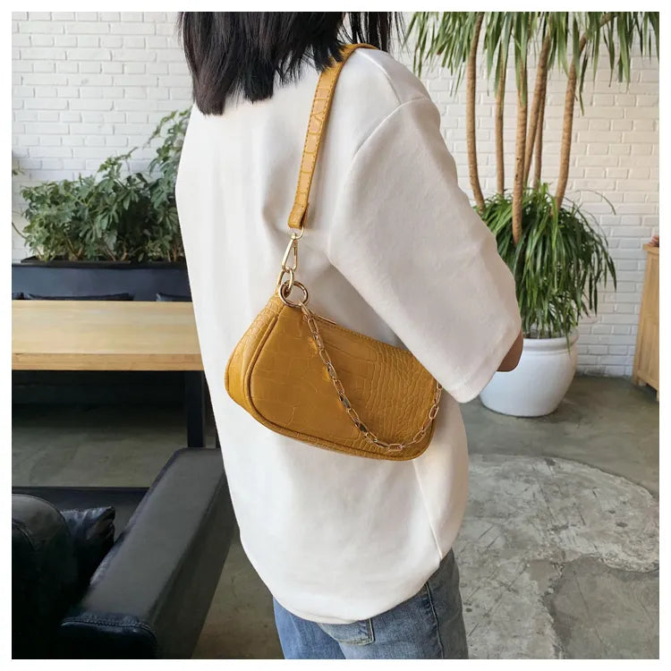 One shoulder armpit bag for women