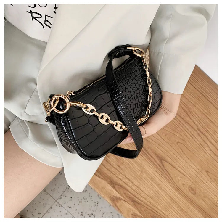 One shoulder armpit bag for women