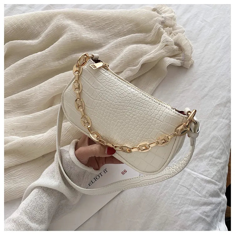 One shoulder armpit bag for women