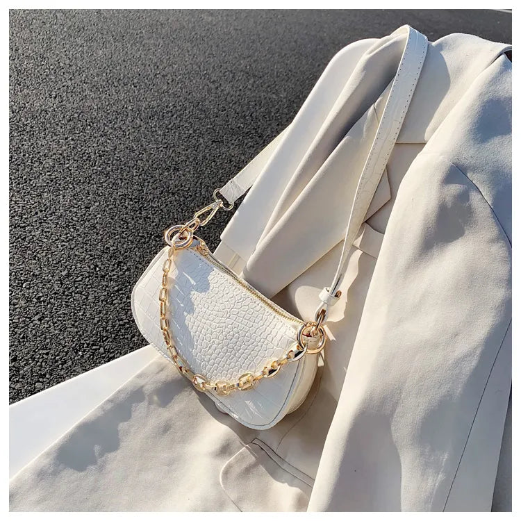 One shoulder armpit bag for women