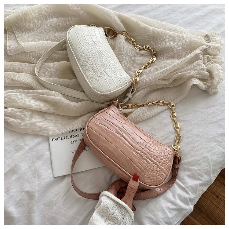 One shoulder armpit bag for women