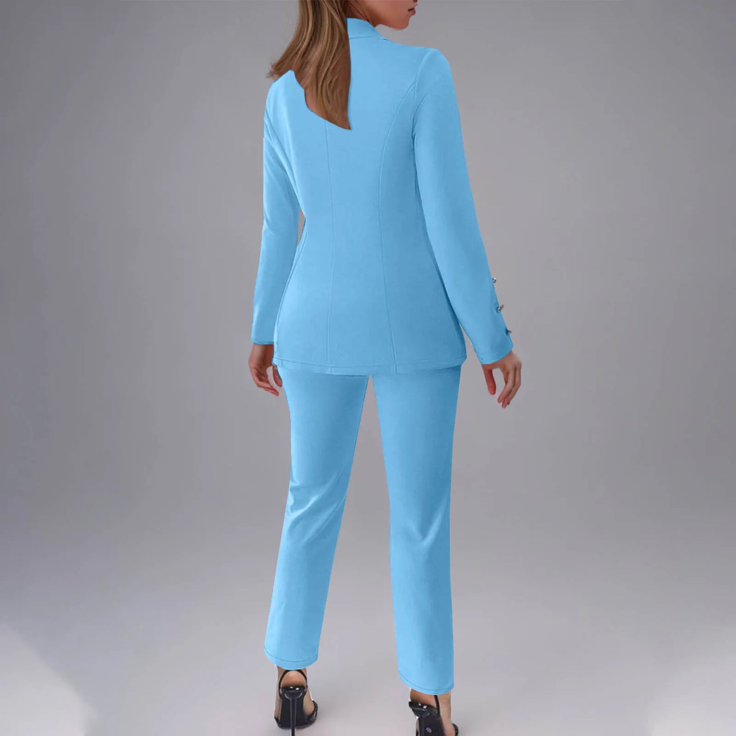 Button Slim Lapel Cardigan Graceful Suit Jacket