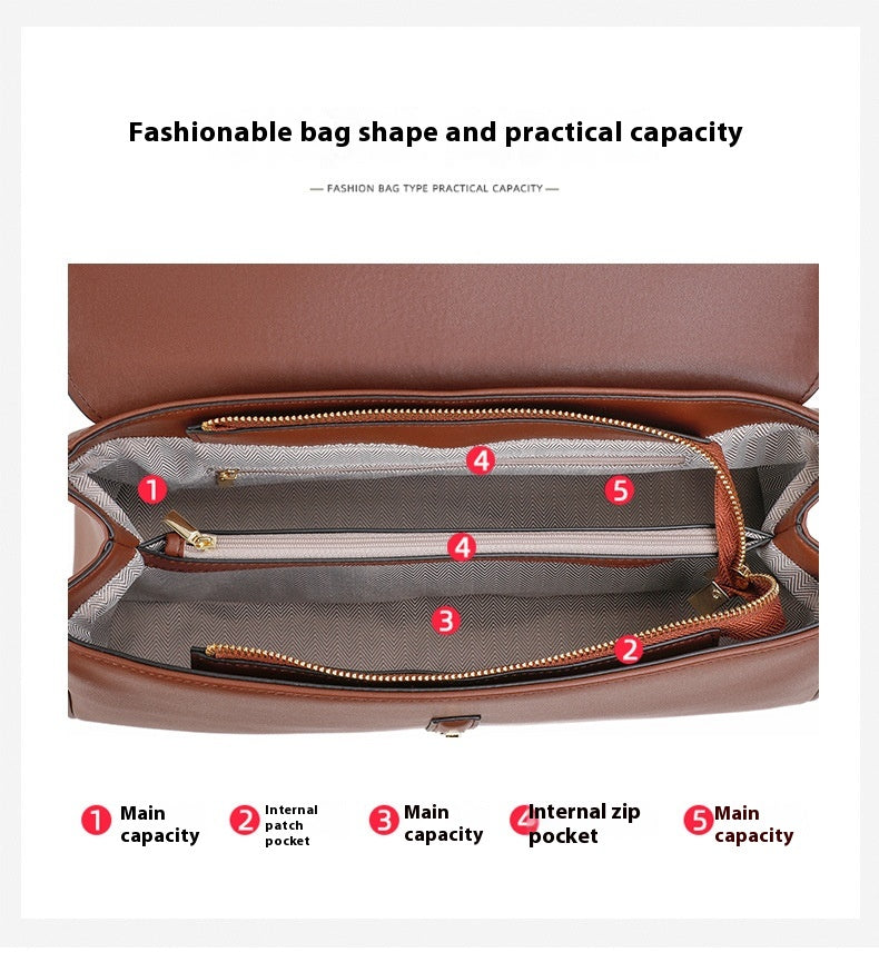 Retro Handbag Shoulder Messenger Bag