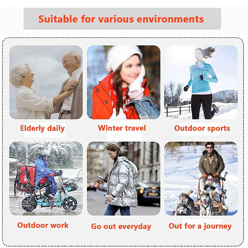 New Heated Jacket Coat USB Electric Jacket Cotton Coat Heater Thermal Clothing Heating Vest Men's Clothes Winter