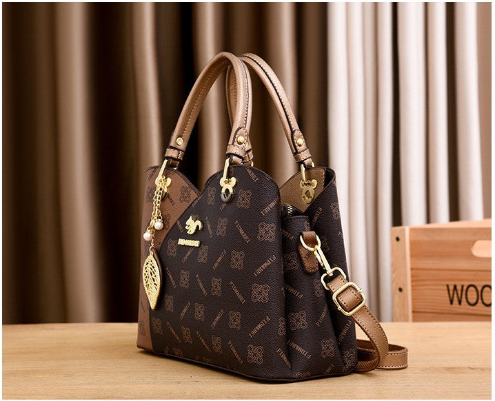 New Diagonal Crossbody Versatile Elegant One-shoulder Handbag For Women
