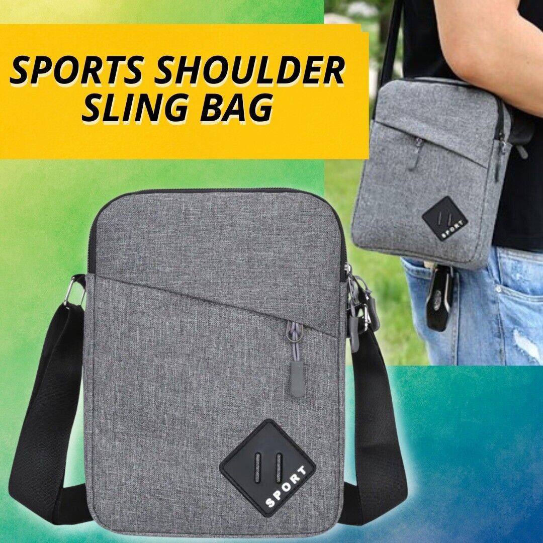 Men Women Messenger Bag Chest Fanny Packs Cross Body Travel Shoulder Backpack US