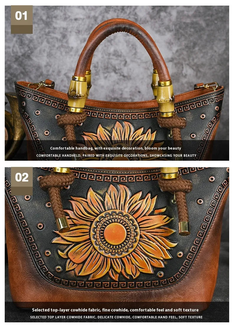 High-grade Elegant Middle-aged One-shoulder Versatile Crossbody Bag