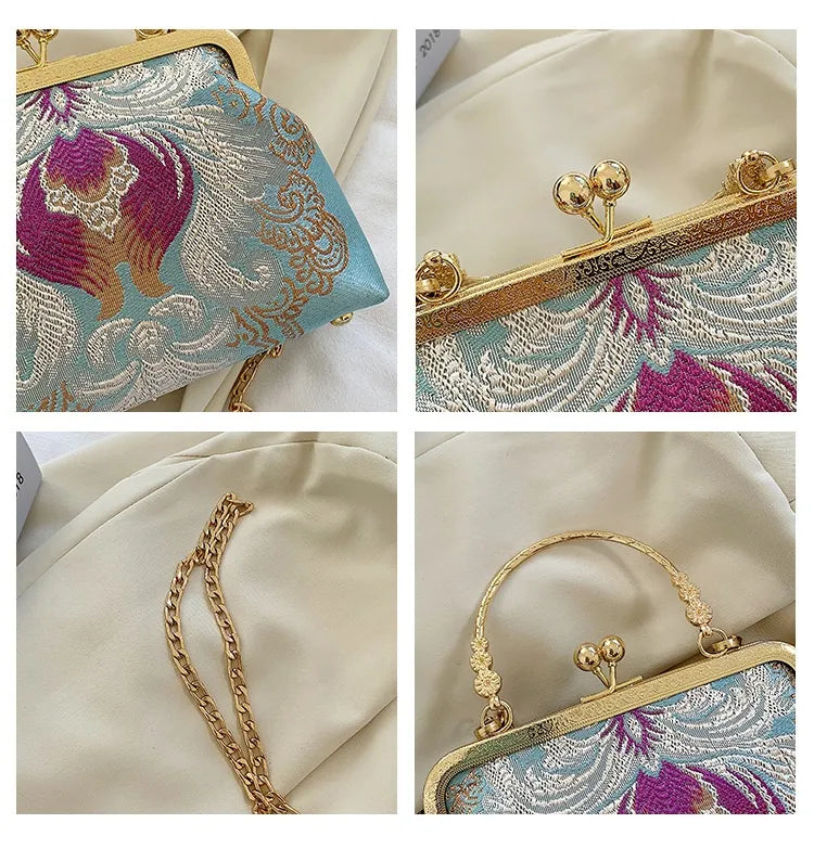 Chinese Style Embroidery Cheongsam Bags Women's Handbag