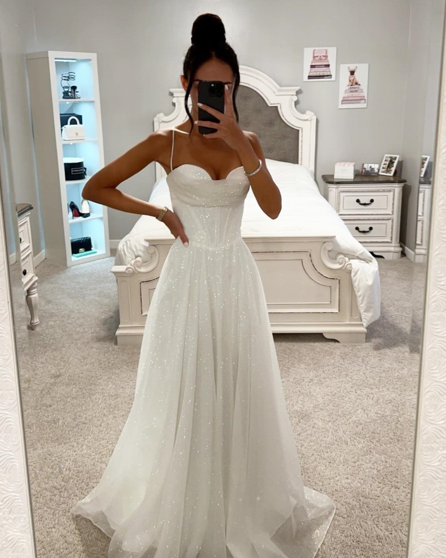 Women's Gilding Sling Swing Dress