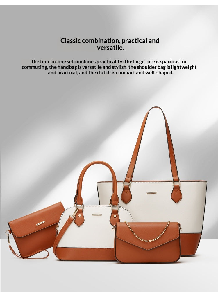 Womens Bag Set Fashionable Trendy Tote