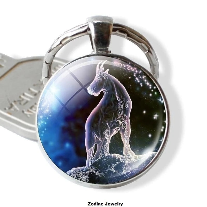 Twelve Constellation Keychain Birthday Gift