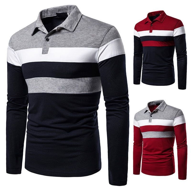 Men's POLO Tri-Color Sweatshirt