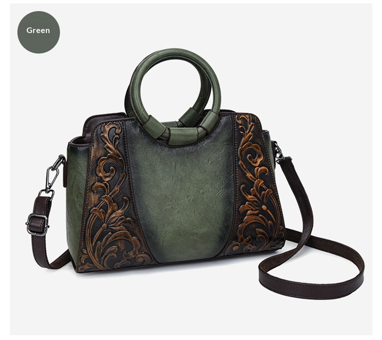 Large-capacity Shouldercarry Ethnic-style Womens Bag