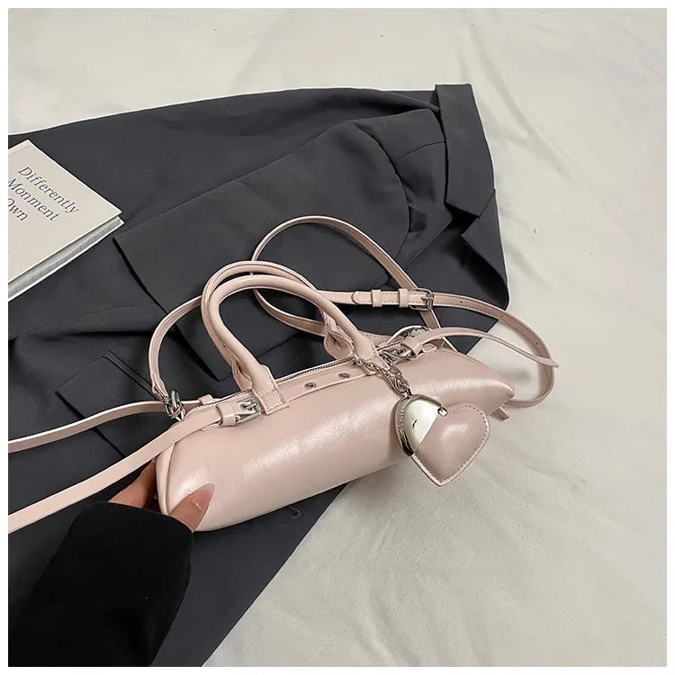 Niche Bowling Bag Design Commuter Fashionable Shoulder Bag