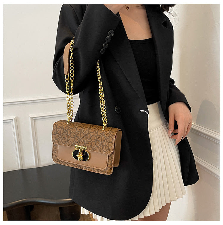 Spring New All-Match Instagram-Style Shoulder Crossbody Bag Small Square