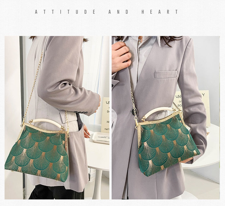 New Vintage-style Tote And Shoulder Bag With Large Capacity
