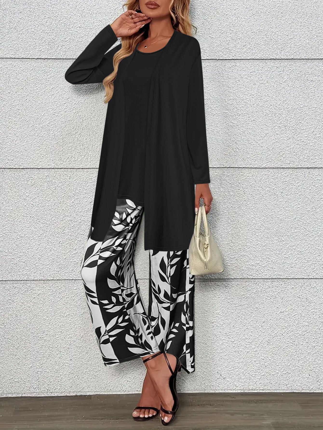 Casual Coat Vest Pants Three-piece Suit